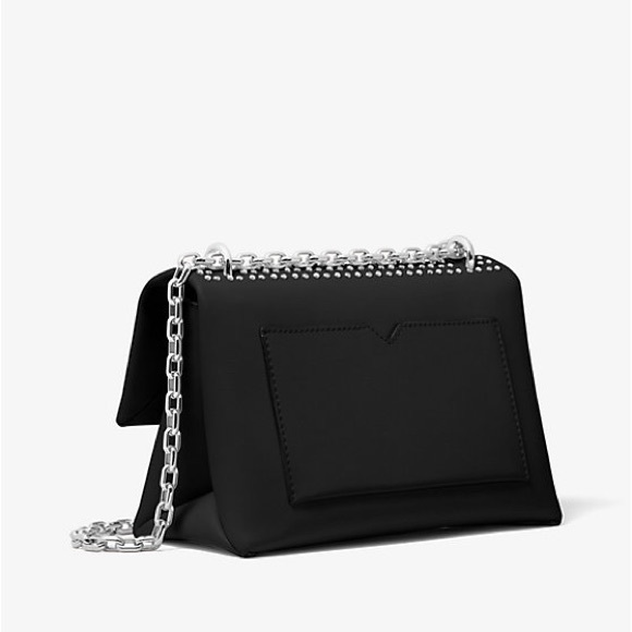 MICHAEL Michael Kors Cece Medium Studded Leather Convertible Shoulder Bag - Picture 5 of 17